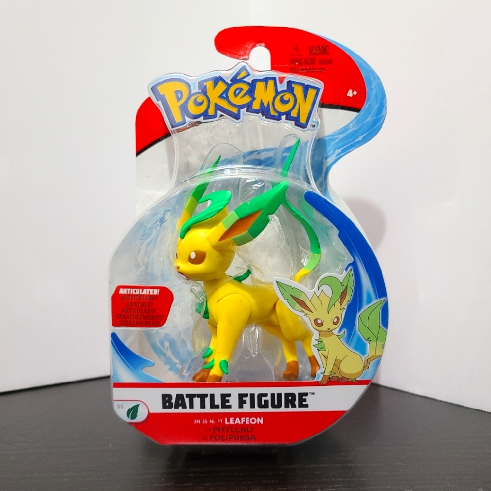 *SOLD* Pokemon Battle Figure Leafeon Articulated